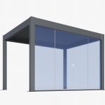 Pergolaris Glasschiebetür Rahmenlos